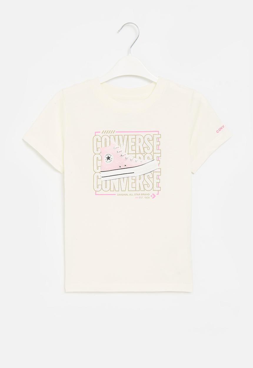 Converse - Cnvg chuck taylor graphic T-shirt - egret