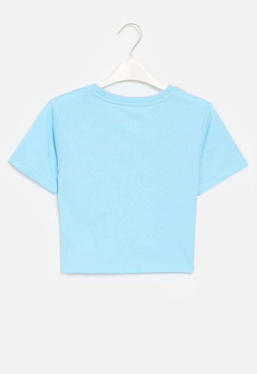 Nike - Nkg swoosh logo boxy tee - aquarius blue