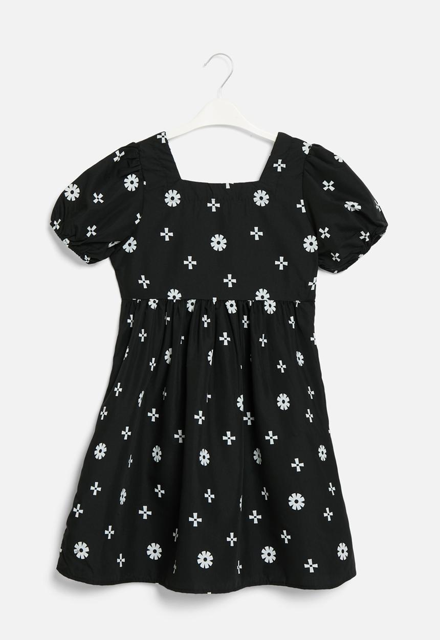 Pop Candy - Floral dress - black