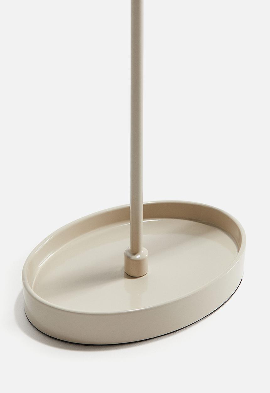 H&M - Metal jewellery stand - light beige