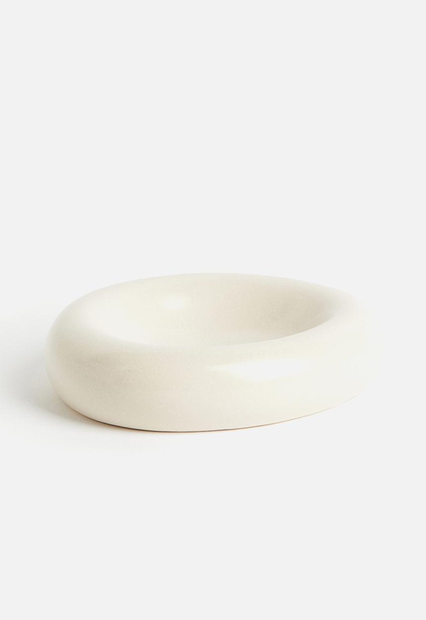 H&M - Small stoneware bowl - white