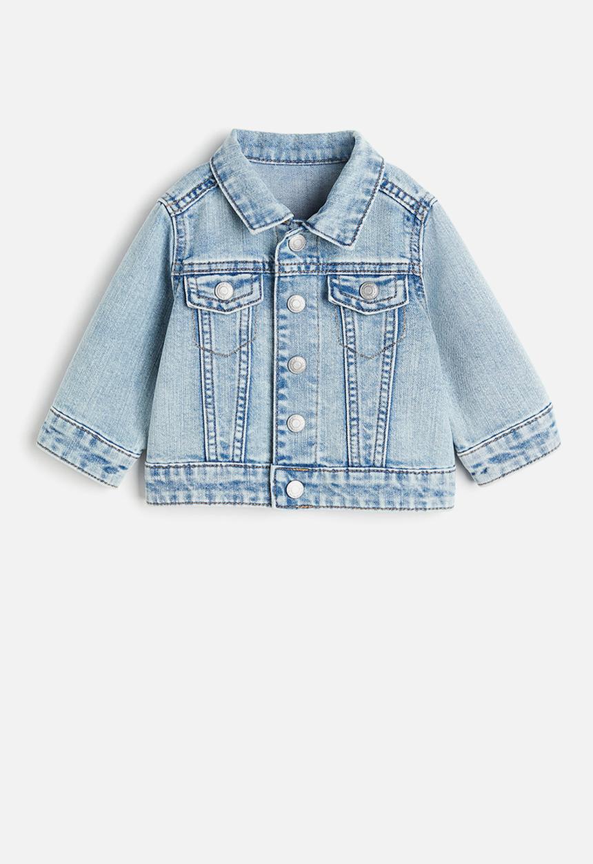 H&M - Denim jacket - light denim blue