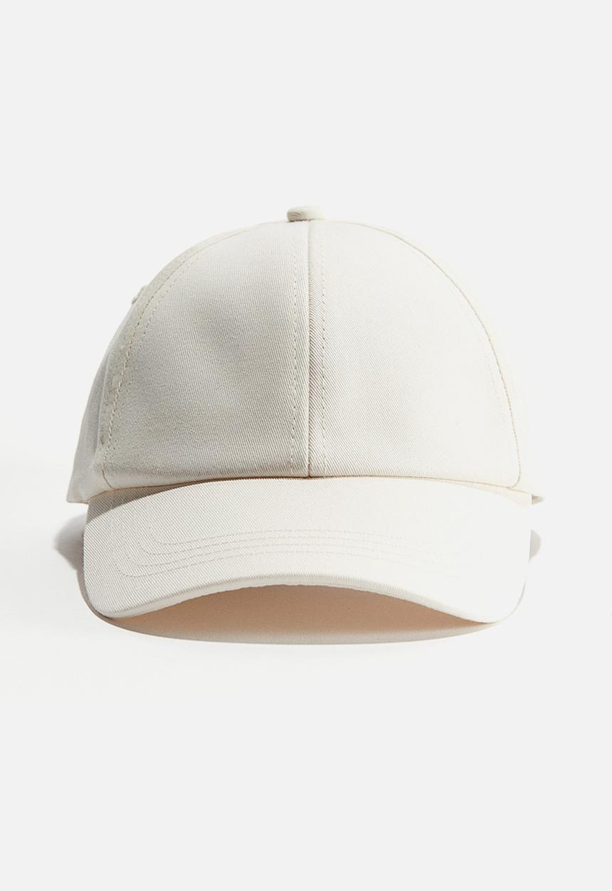 H&M - Cotton cap - white