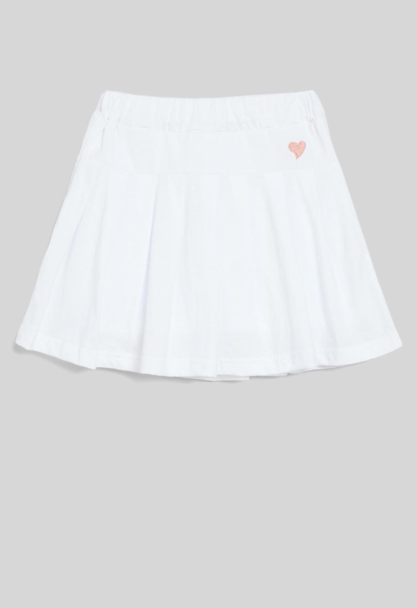 Pop Candy - Pleated skirt - white