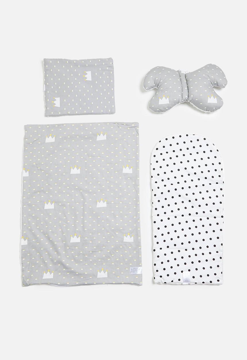 Pop Candy - Portable crib bed - grey