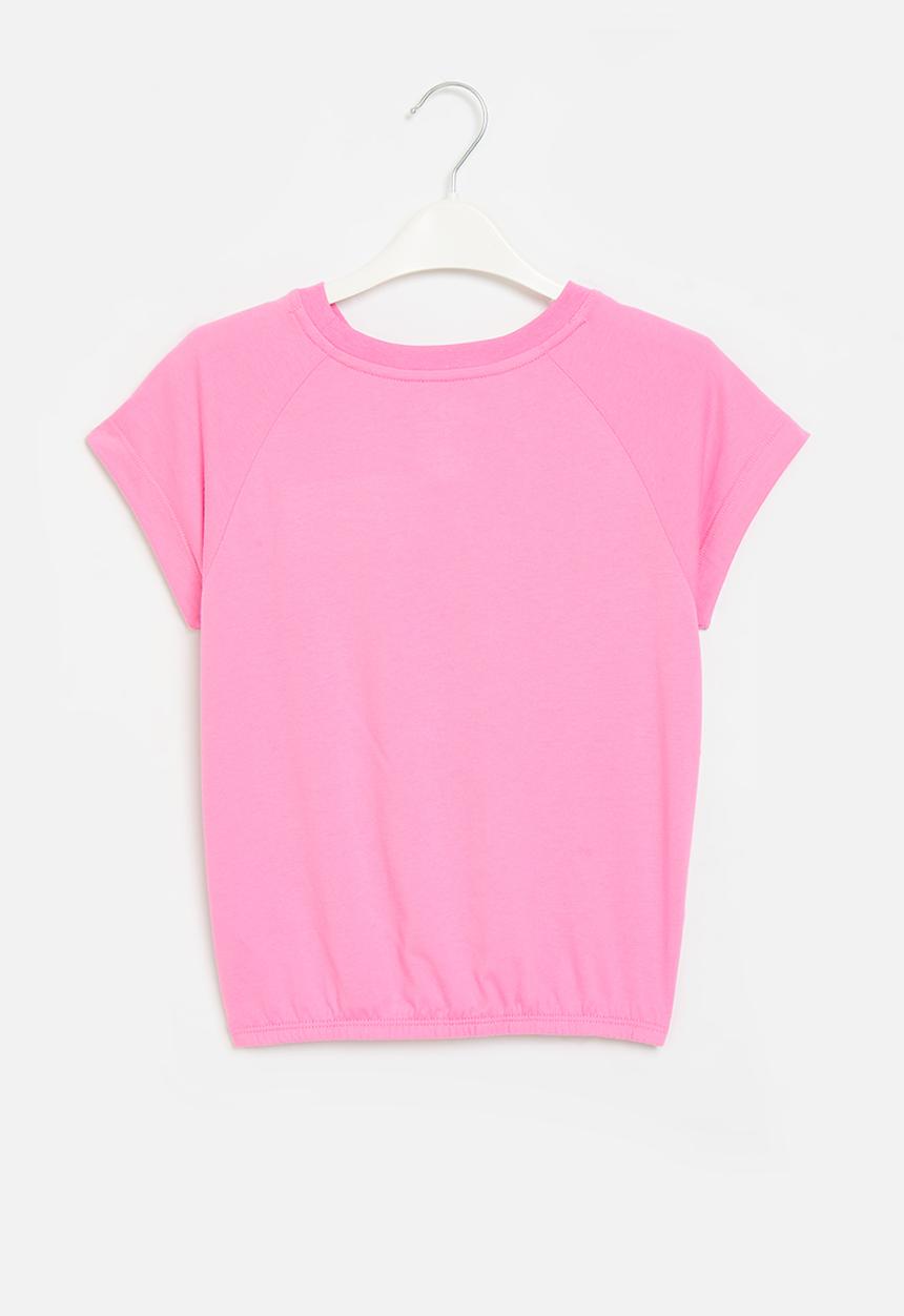 Converse - Cnvg raglan hi low knit top - oops pink