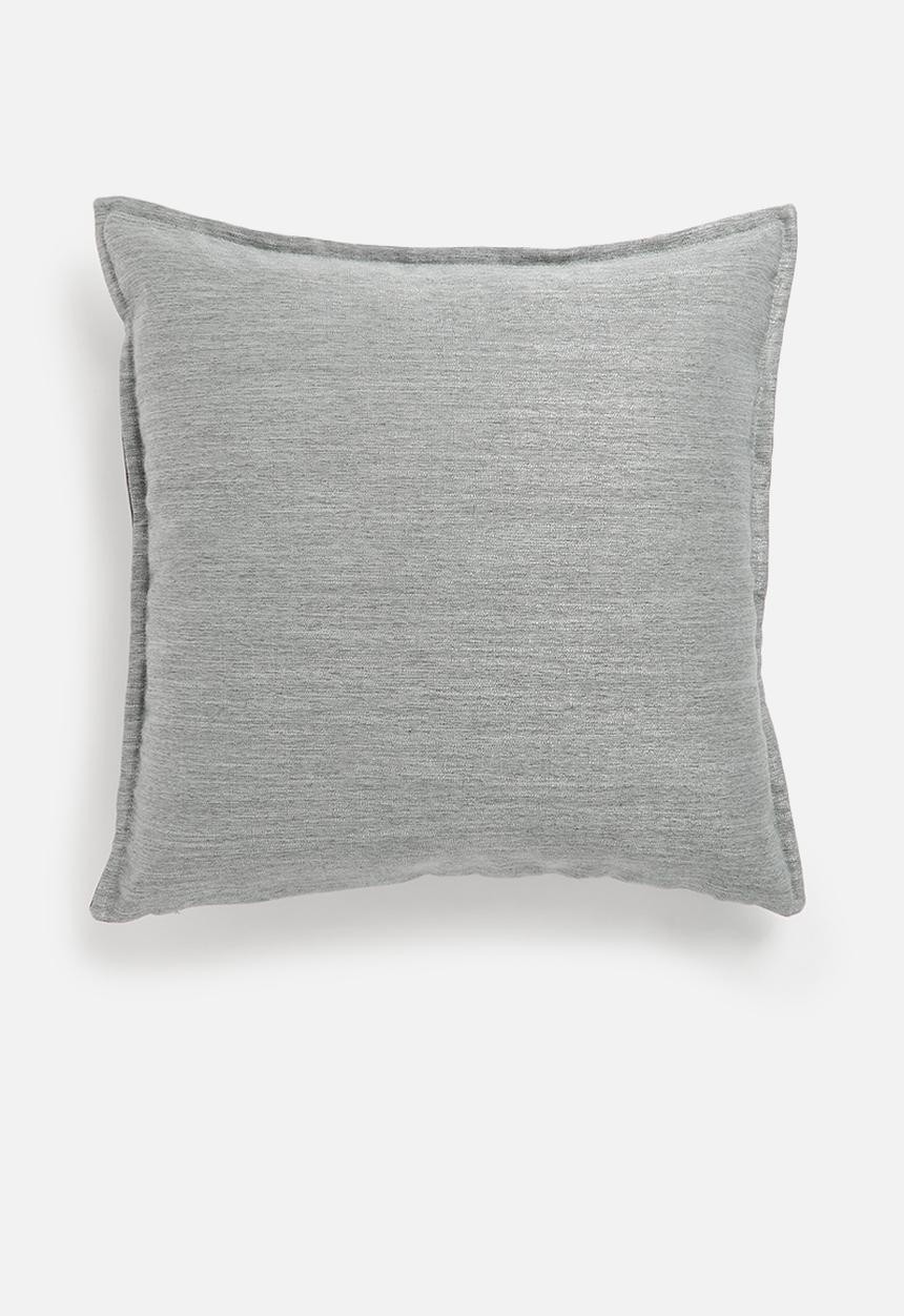 Hertex Fabrics - Granite cushion cover - charcoal