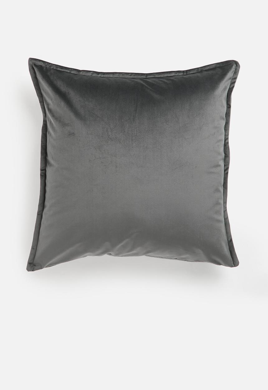 Hertex Fabrics - Granite cushion cover - charcoal