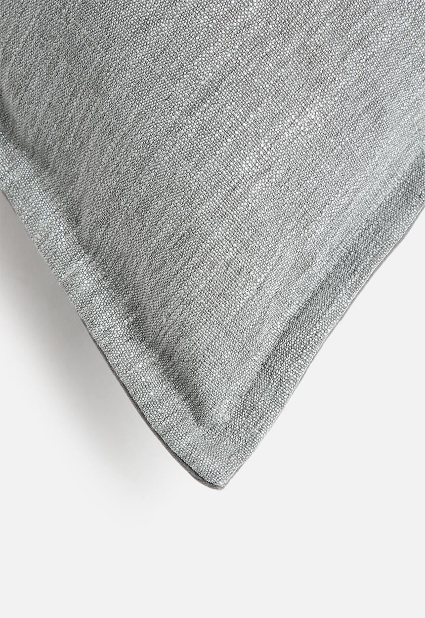 Hertex Fabrics - Granite cushion cover - charcoal