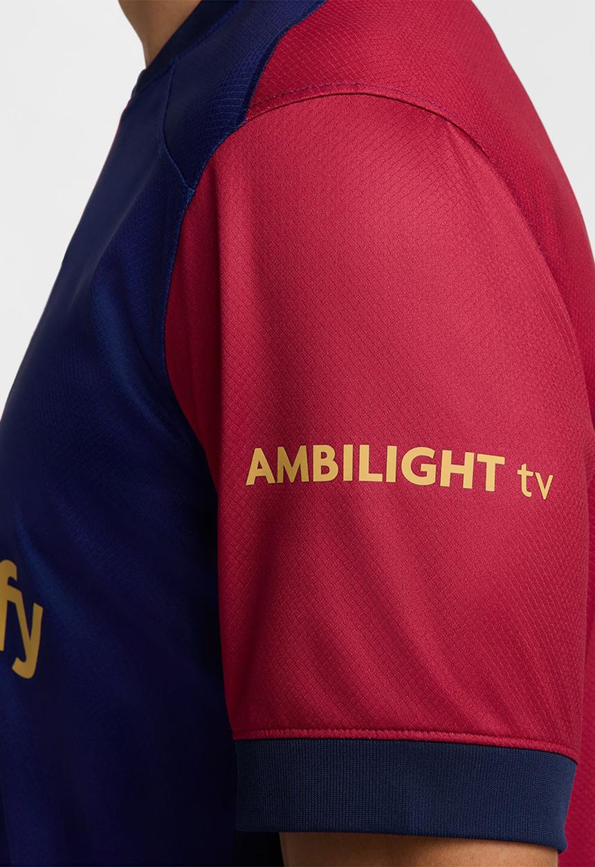 Nike - F.C. Barcelona 2024/25 Stadium Home Jersey - deep royal /red/gold