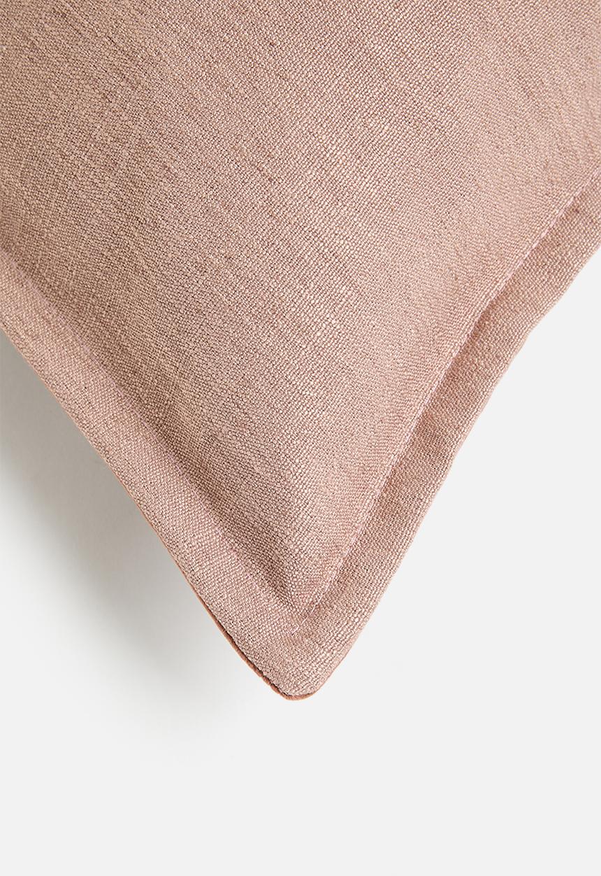 Hertex Fabrics - Granite cushion cover - Rust