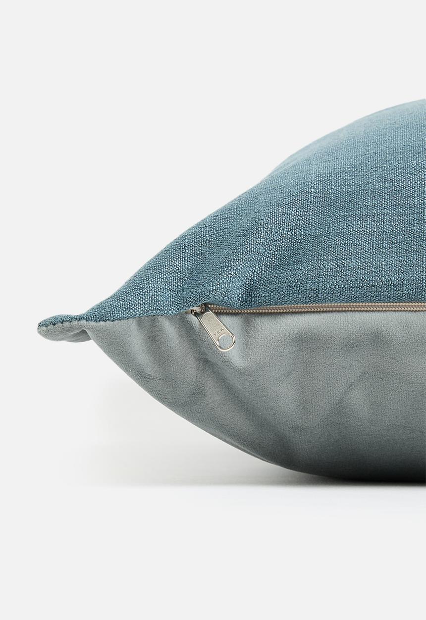 Hertex Fabrics - Granite cushion cover - Blue