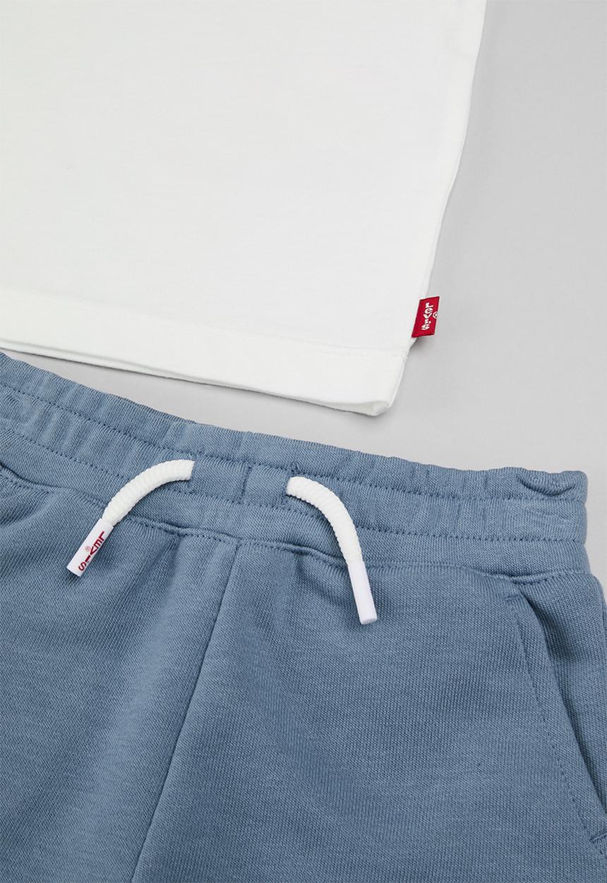 Levi’s® - Lvb batwing tee & knit short s - cloud dancer