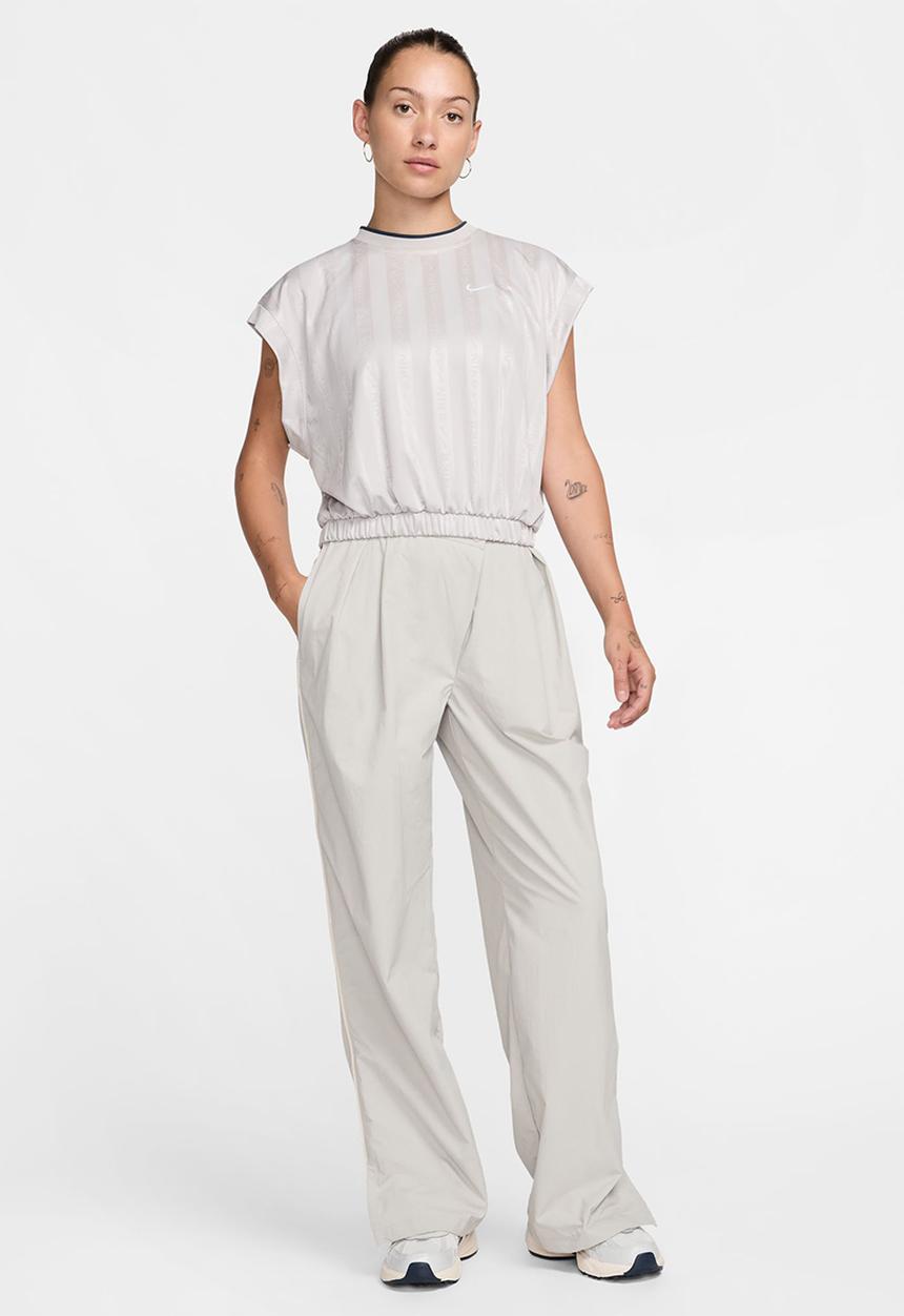 Nike - Nike Collection Jacquard Top - Lt Iron Ore/White/Lt Iron Ore/White