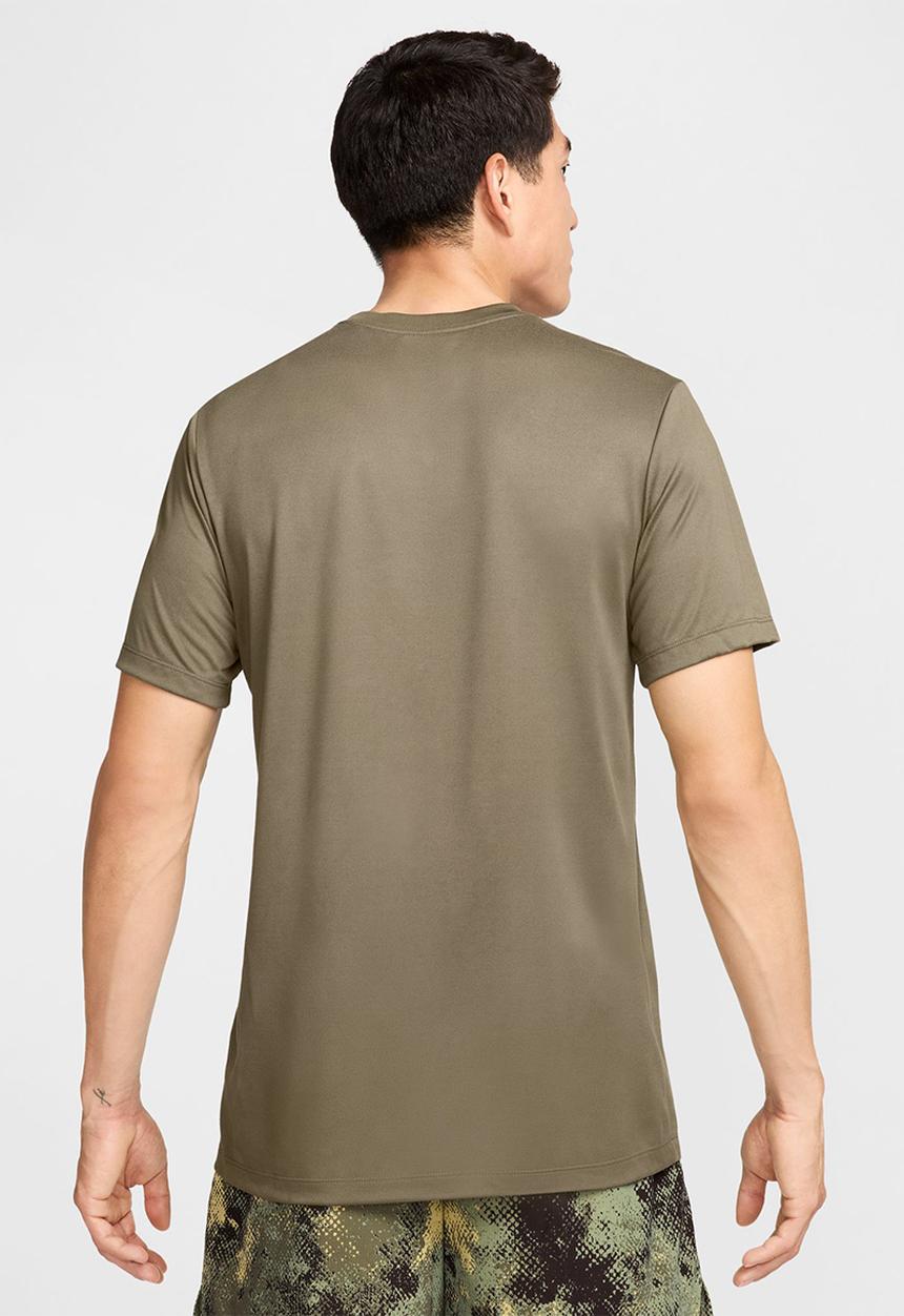 Nike - Dri-FIT Fitness   rlgd camo  T-Shirt - medium olive