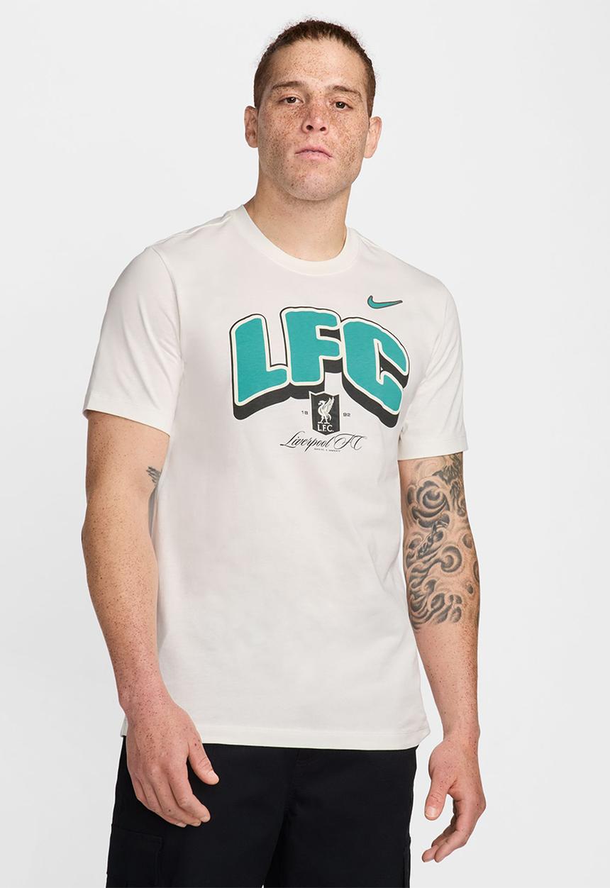 Nike - Liverpool FC Original  cont tee - sail 