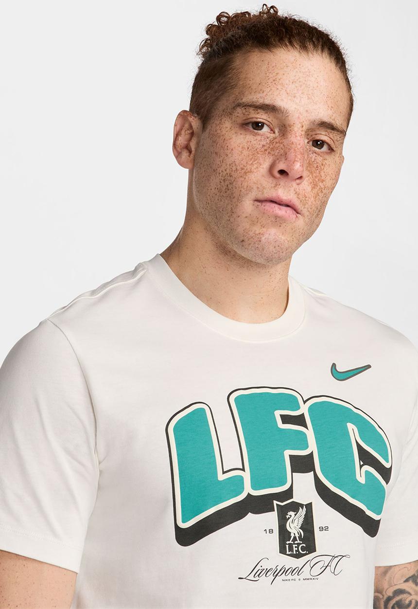 Nike - Liverpool FC Original  cont tee - sail 