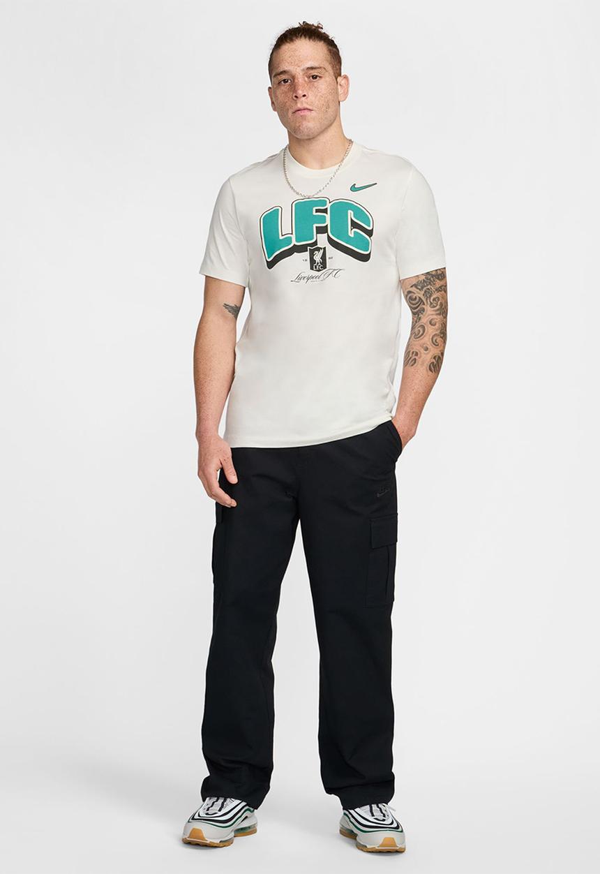 Nike - Liverpool FC Original  cont tee - sail 
