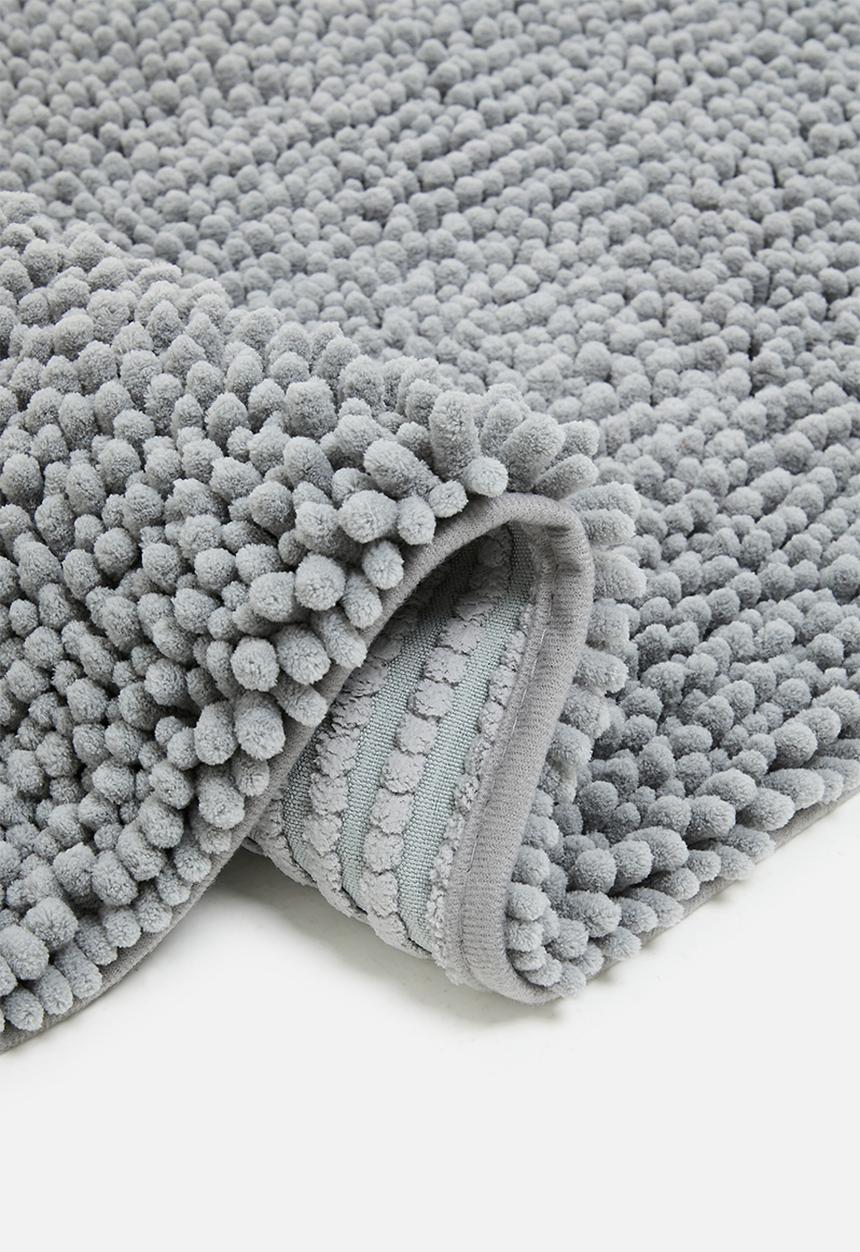 Linen House - Reed Grey Bathmat - grey