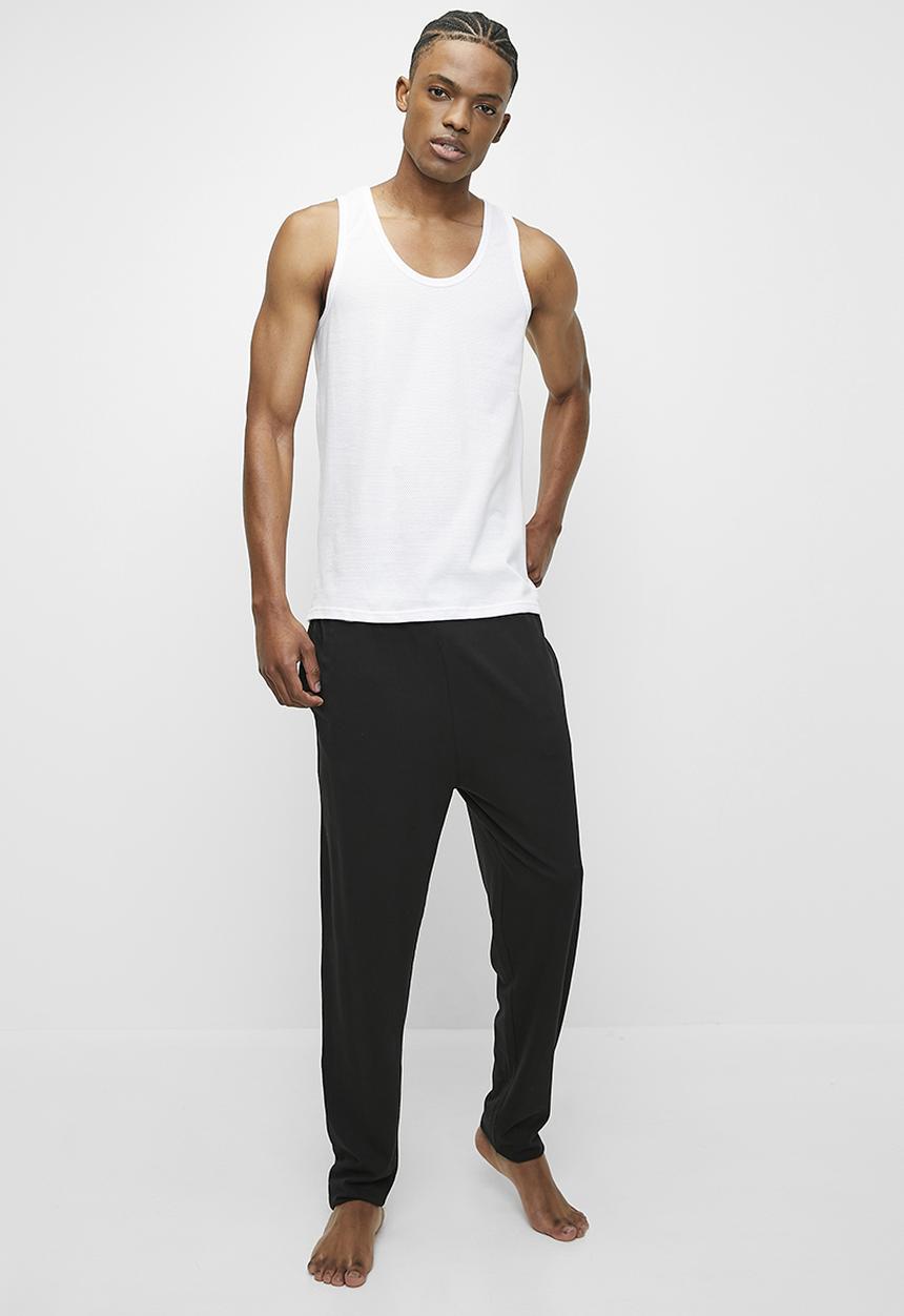 Jockey - 2 Pack eyelet vest - classic white 