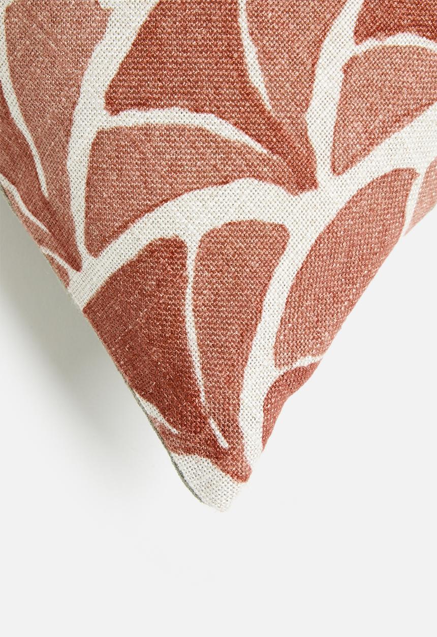 Hertex Fabrics - Crysler cushion cover - Rust