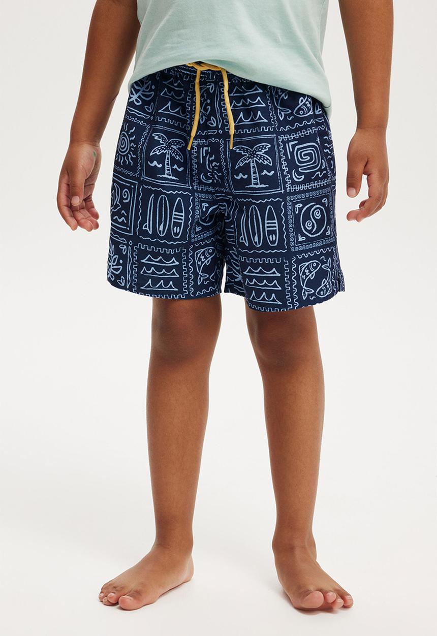 Cotton On - Bailey board short - in the navy/dusk blue medi coast
