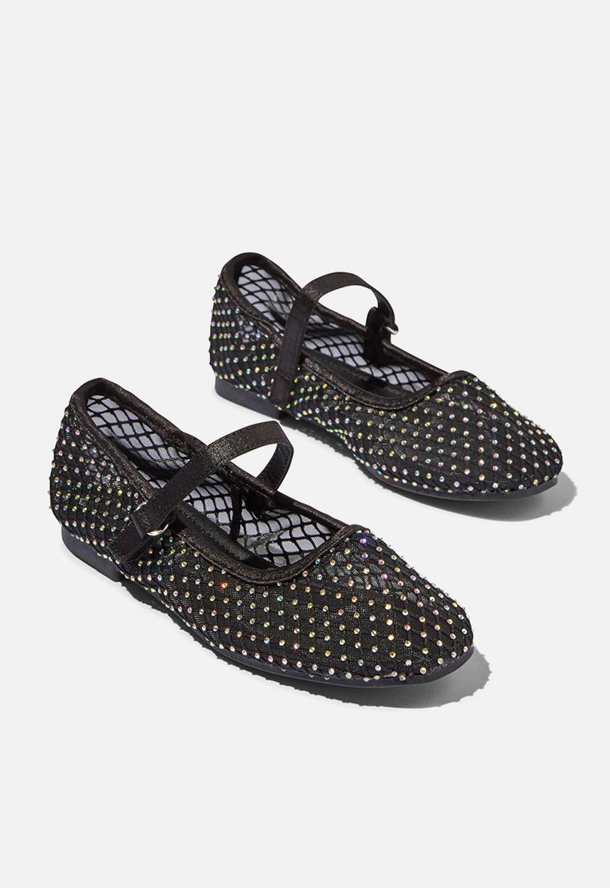 Cotton On - Olivia ballet flat - black mesh