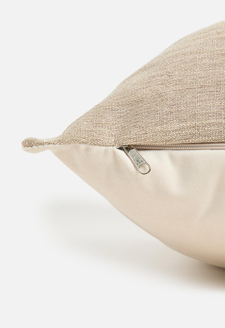 Hertex Fabrics - Granite cushion cover - Natural