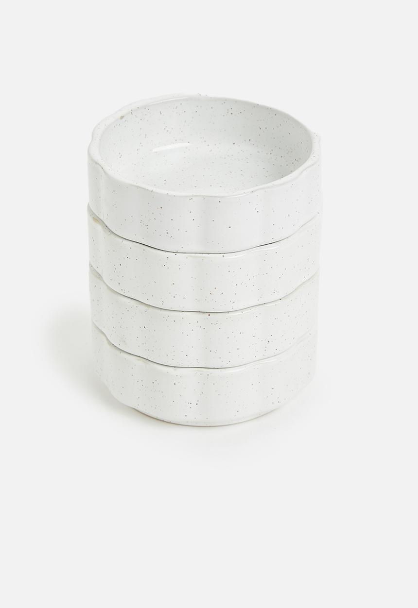 Sixth Floor - Yuri bowls set of 4 - White