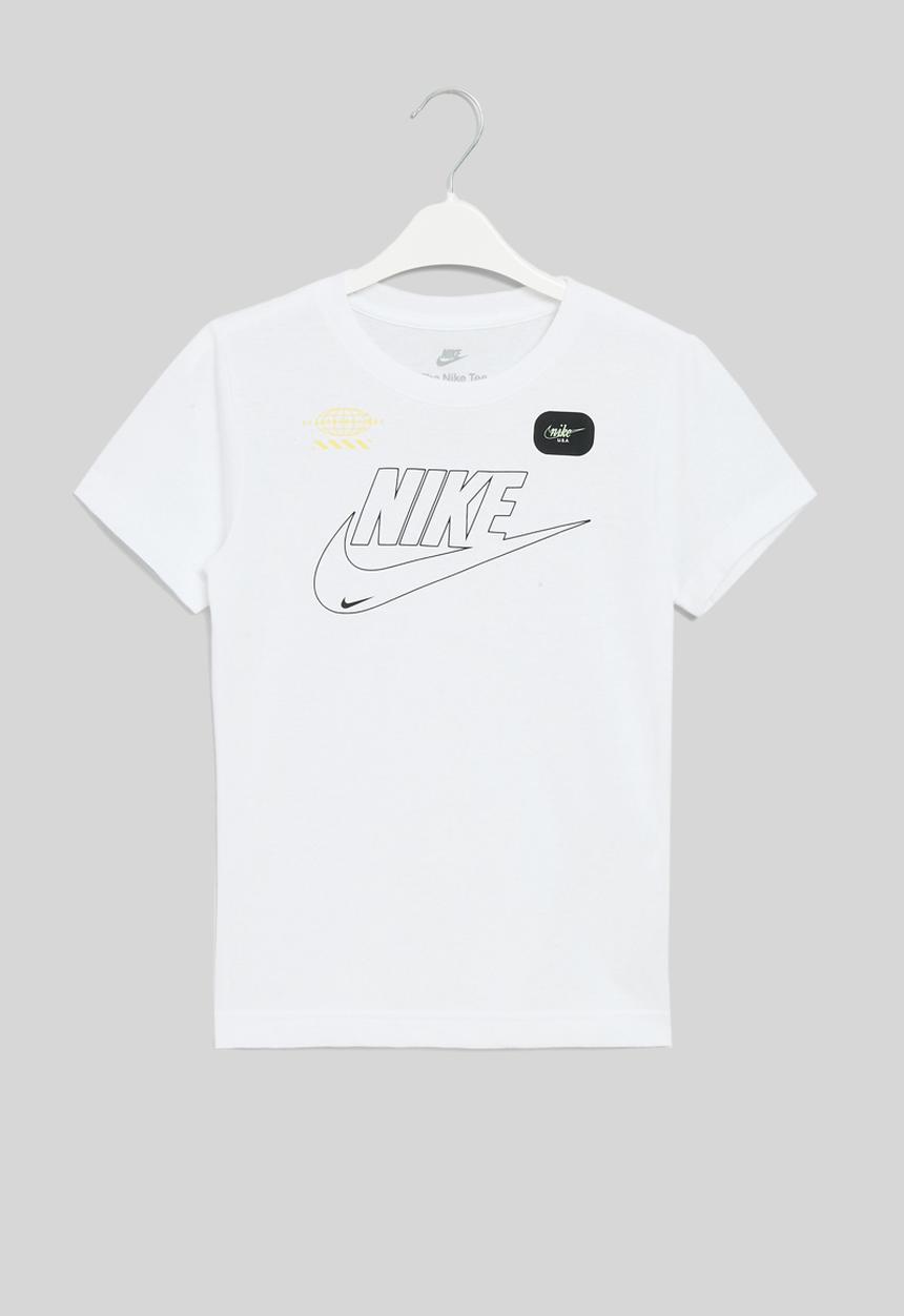 Nike - Nkb club+ futura tee - white
