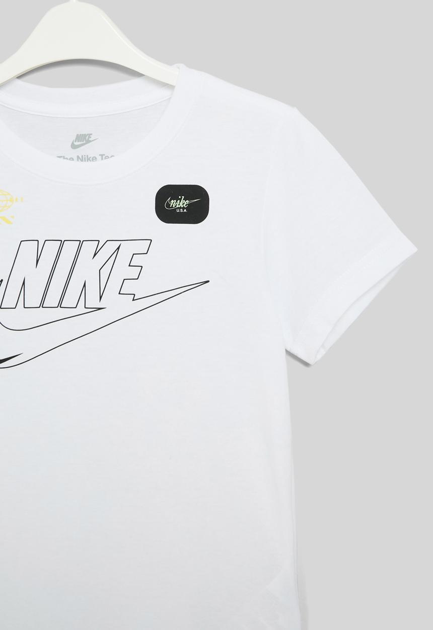 Nike - Nkb club+ futura tee - white
