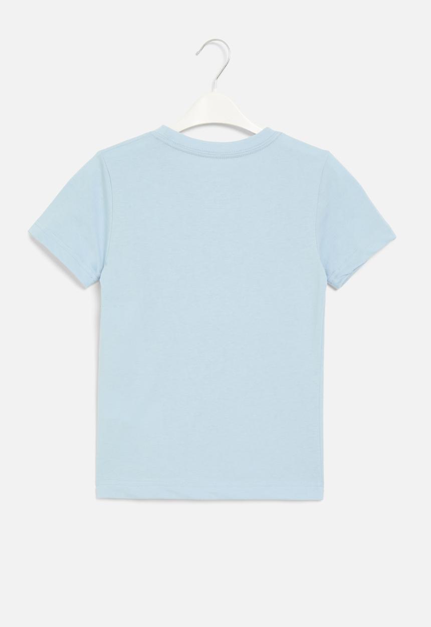 Nike - Nkb club+ futura tee - light armory blue