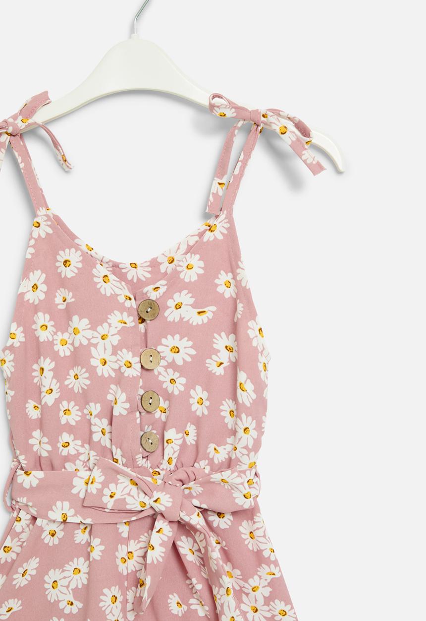 Pop Candy - Floral jumpsuit - pink