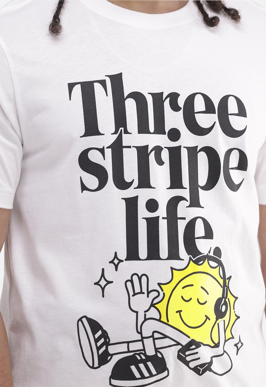 adidas Performance - Positive tee - white