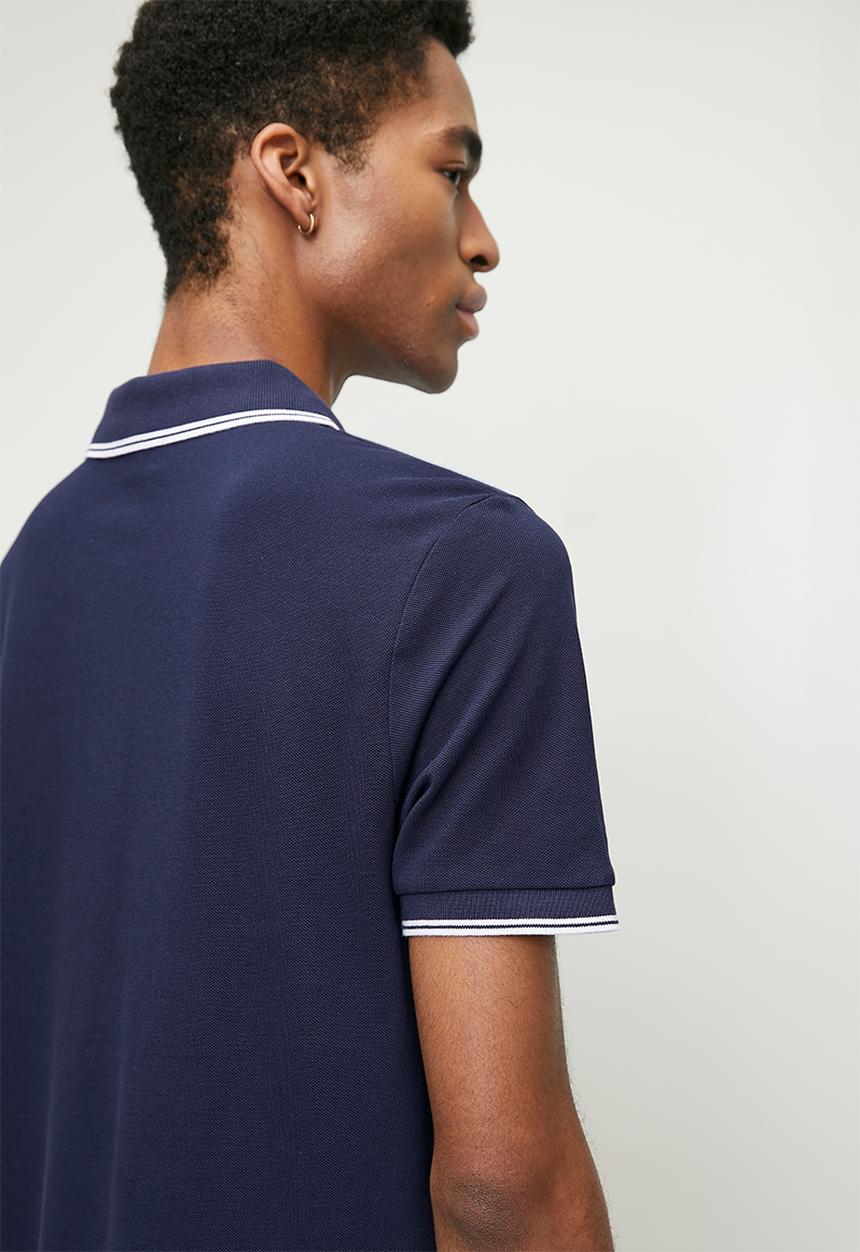GUESS - Tipped core polo - cave blue