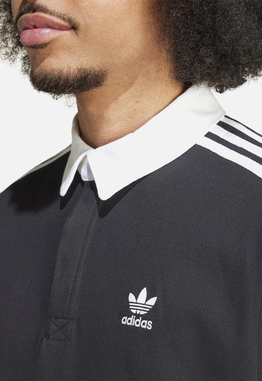 adidas Originals - Rugby polo - black