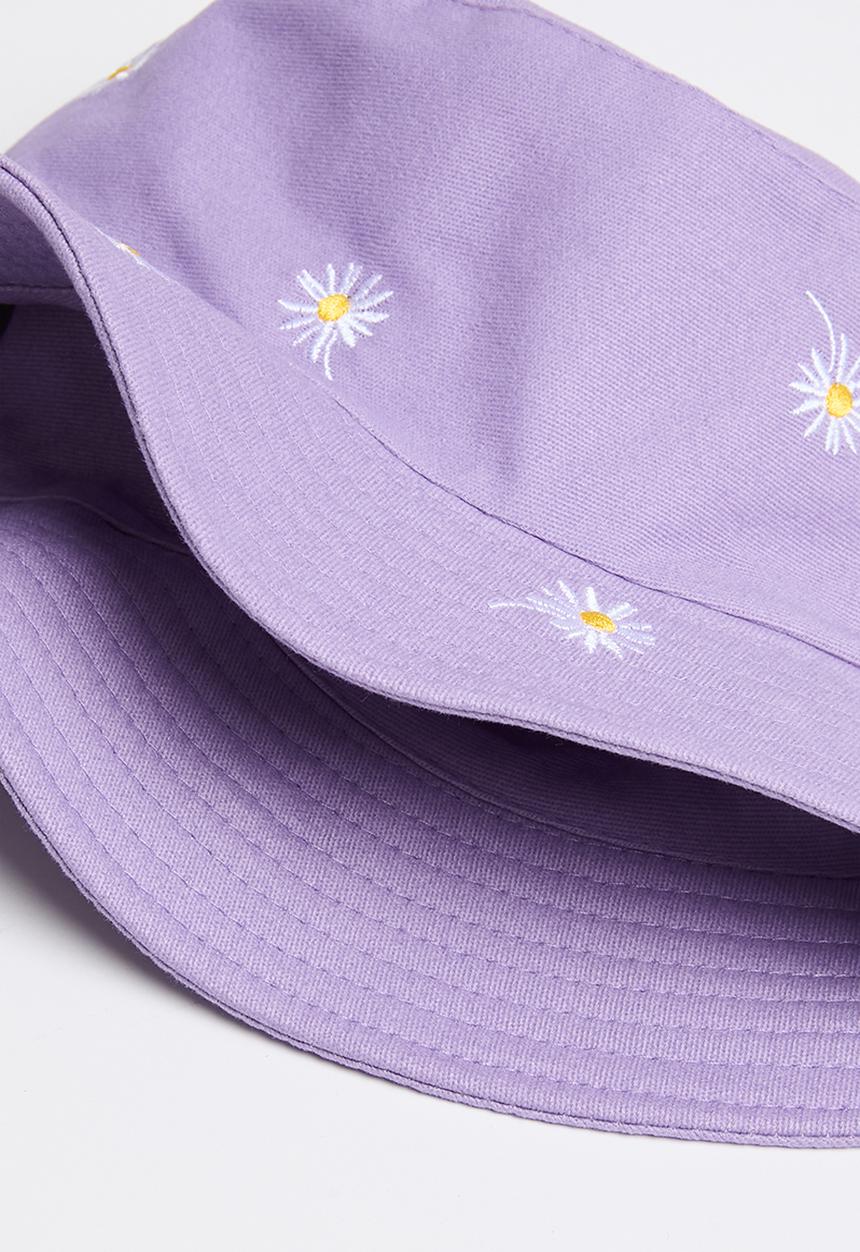 Pop Candy - Floral bucket hat - purple