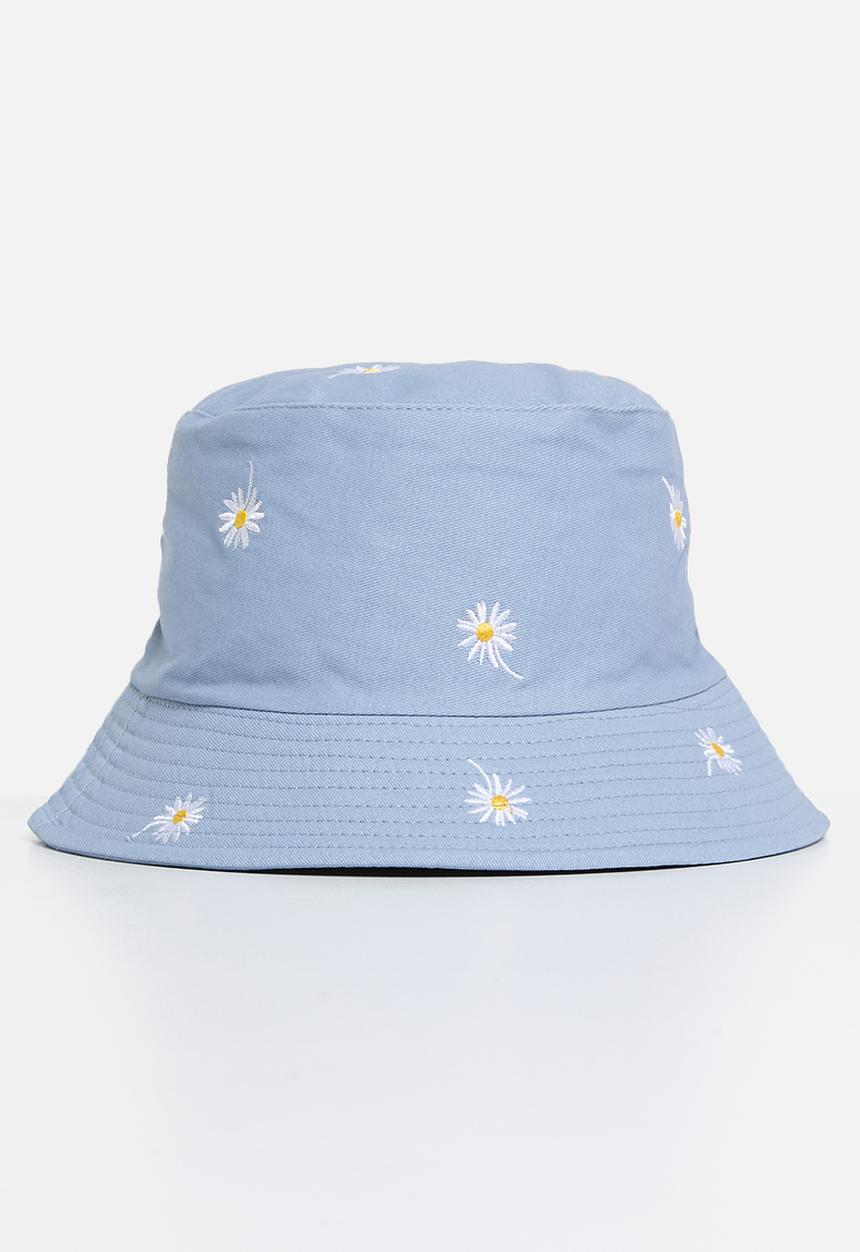 Pop Candy - Floral bucket hat - blue