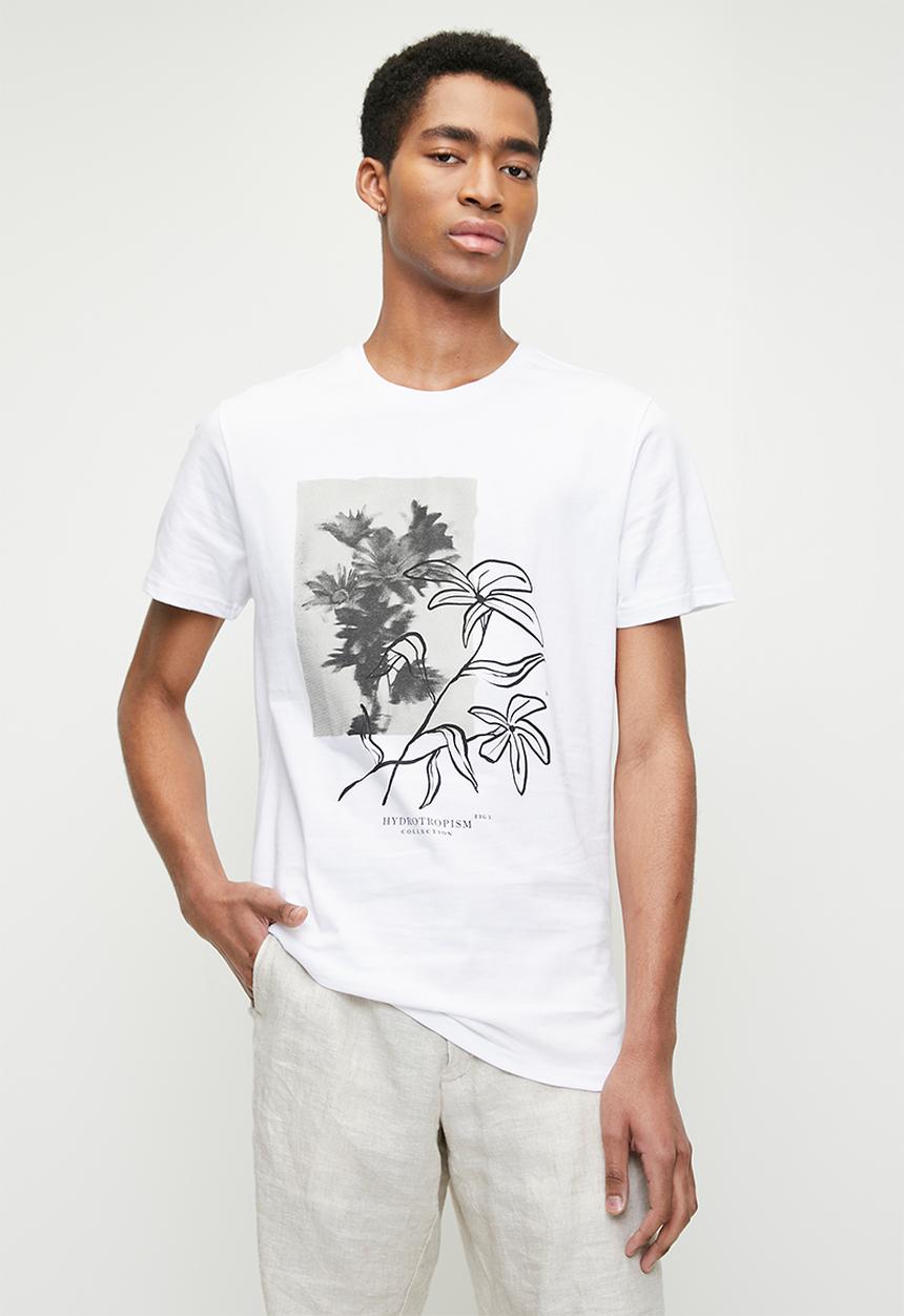 Superbalist - Slim Fit Art Graphic Tee - White