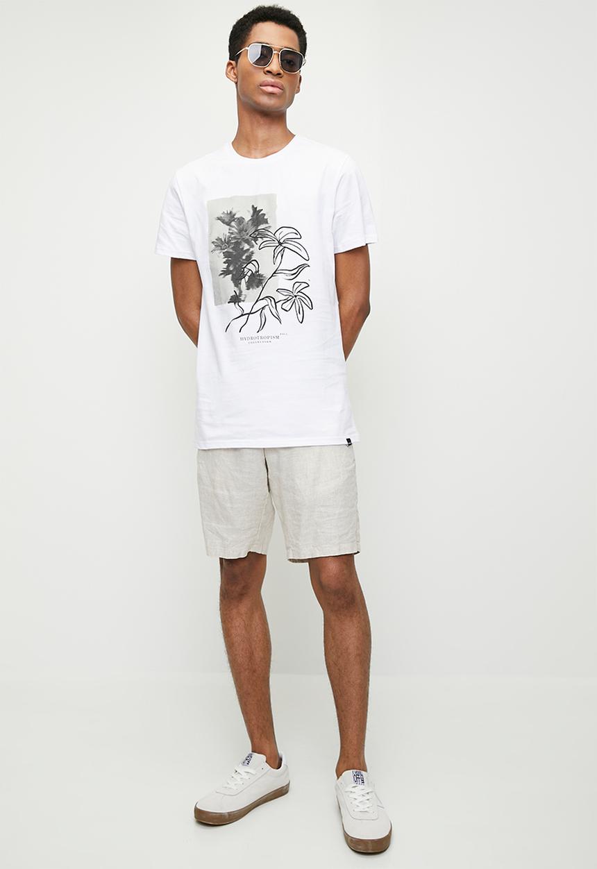 Superbalist - Slim Fit Art Graphic Tee - White