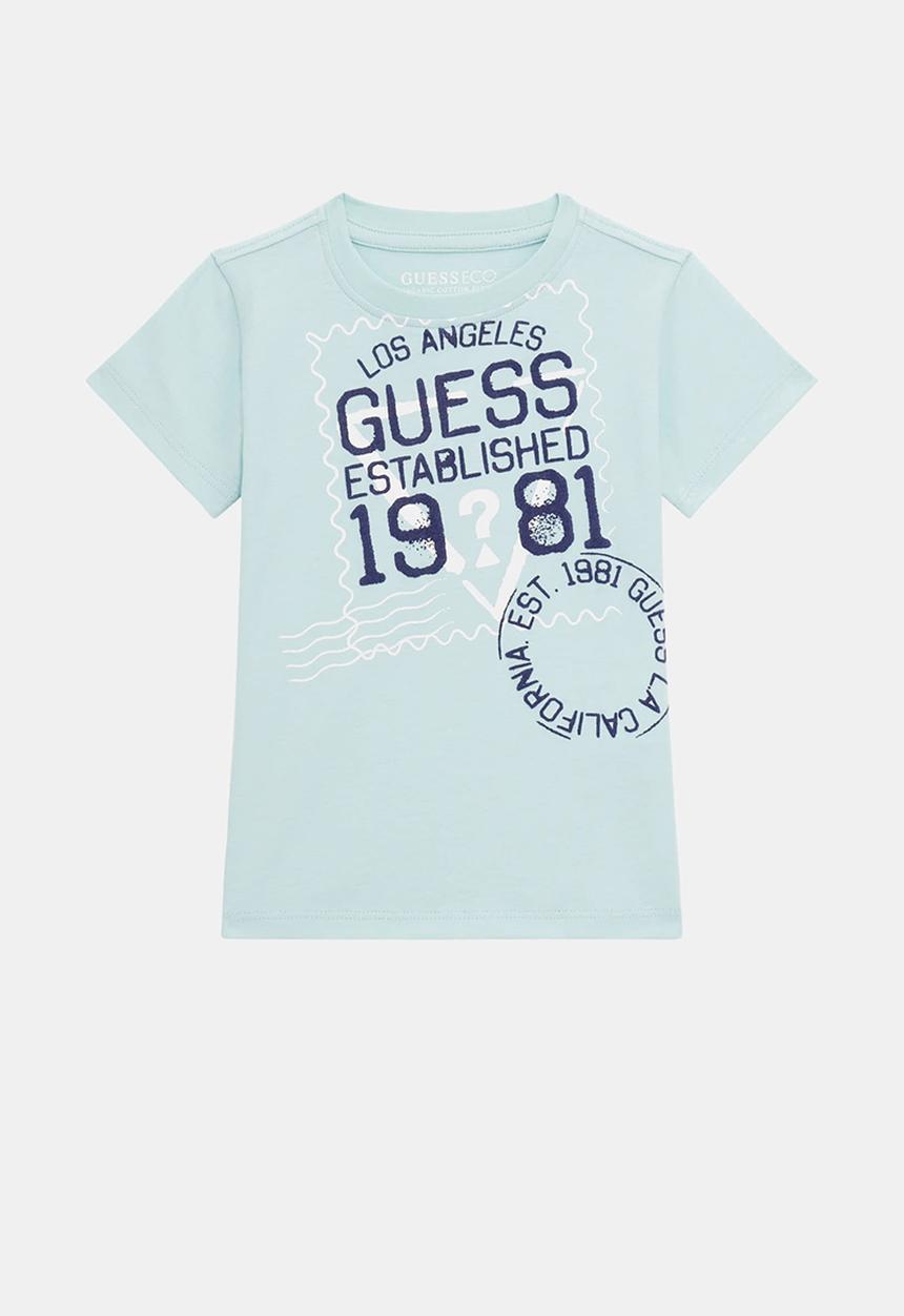 GUESS - Short sleeve t-shirt - baby blue eyes