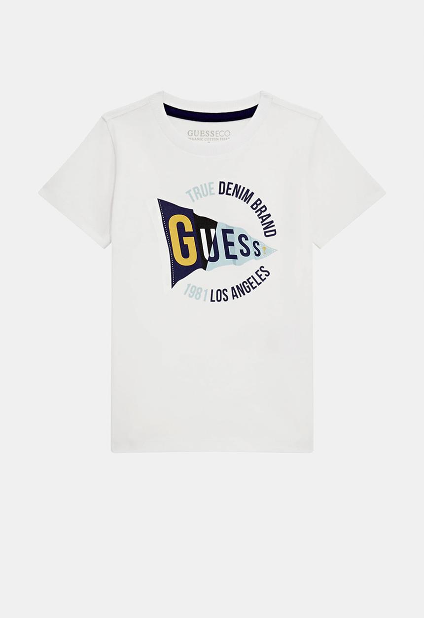 GUESS - Short sleeve t-shirt - pure white