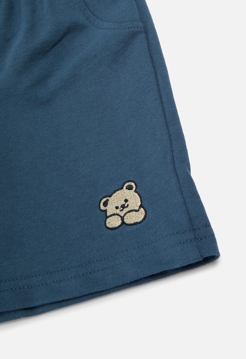 Pop Candy - Elasticated shorts - blue