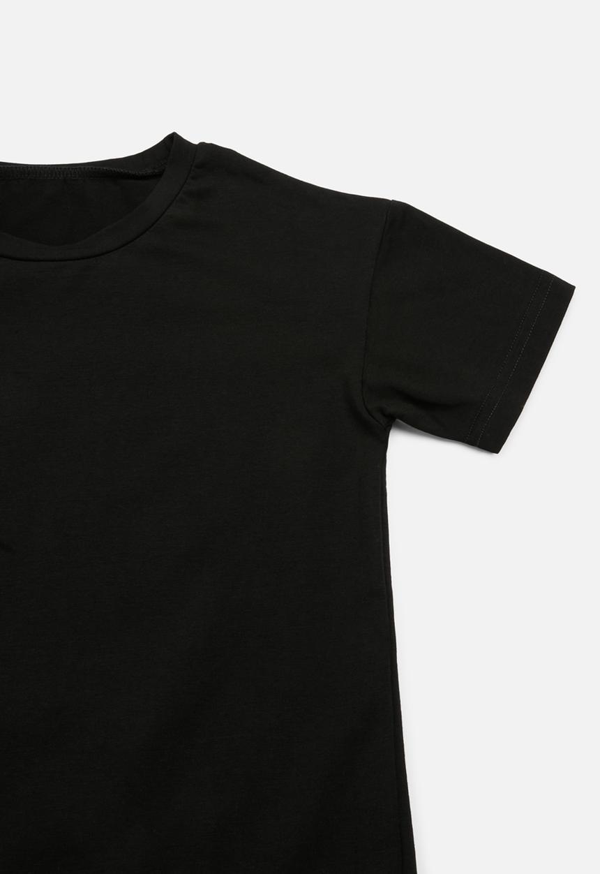 Pop Candy - Tee & cycling short set - black