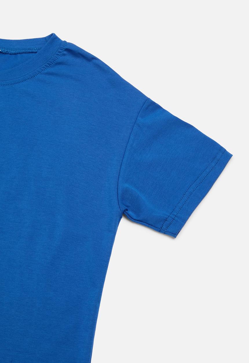 Pop Candy - Tee & short set - blue