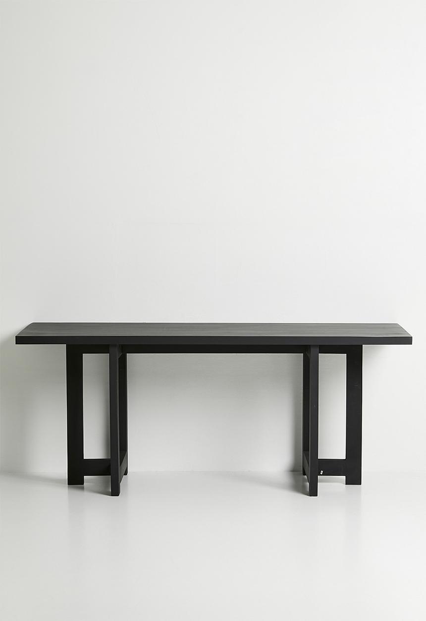Sixth Floor - Moonie Wooden Dining Table - Black