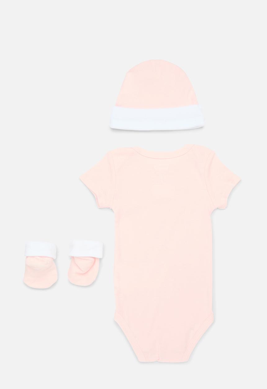 Levi’s® - Lhn understated batwing 3 piece set - chalk pink