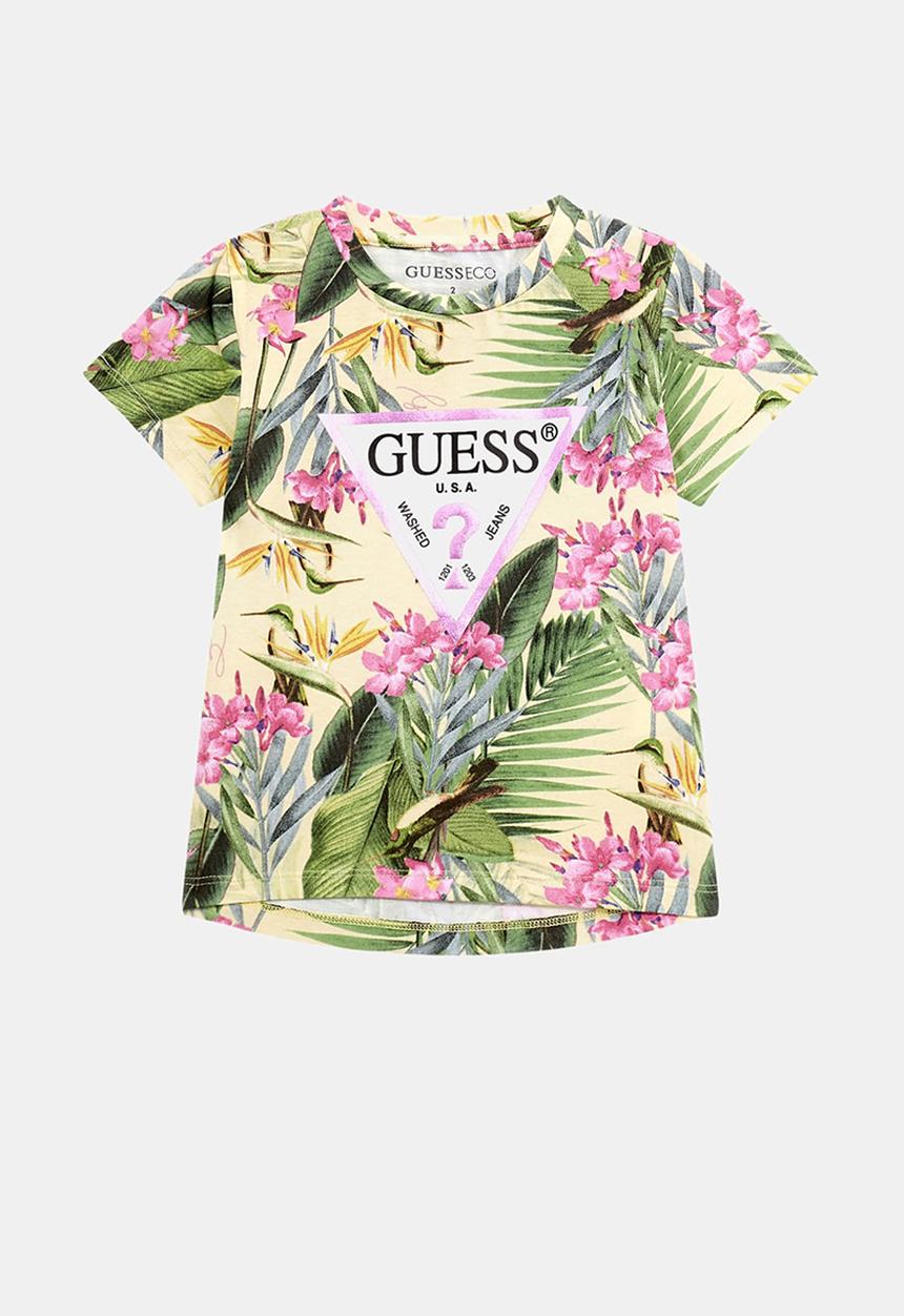GUESS - Short sleeve t-shirt - botanical print