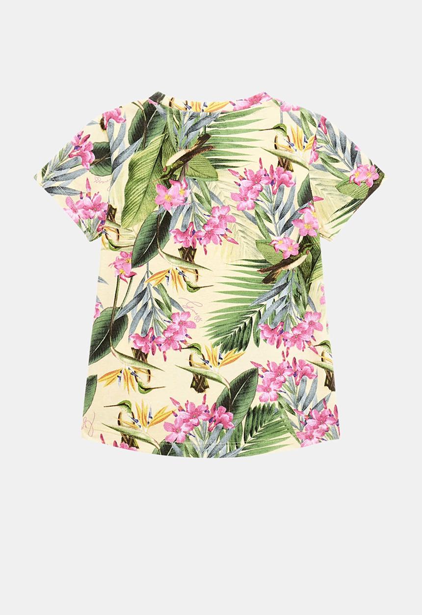 GUESS - Short sleeve t-shirt - botanical print
