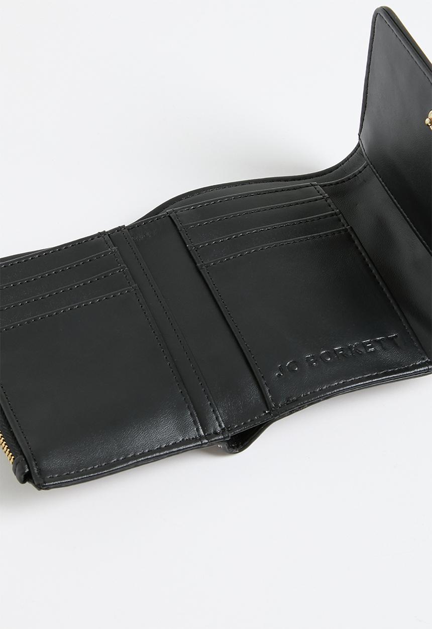 Jo Borkett - Teardrop small purse - off white
